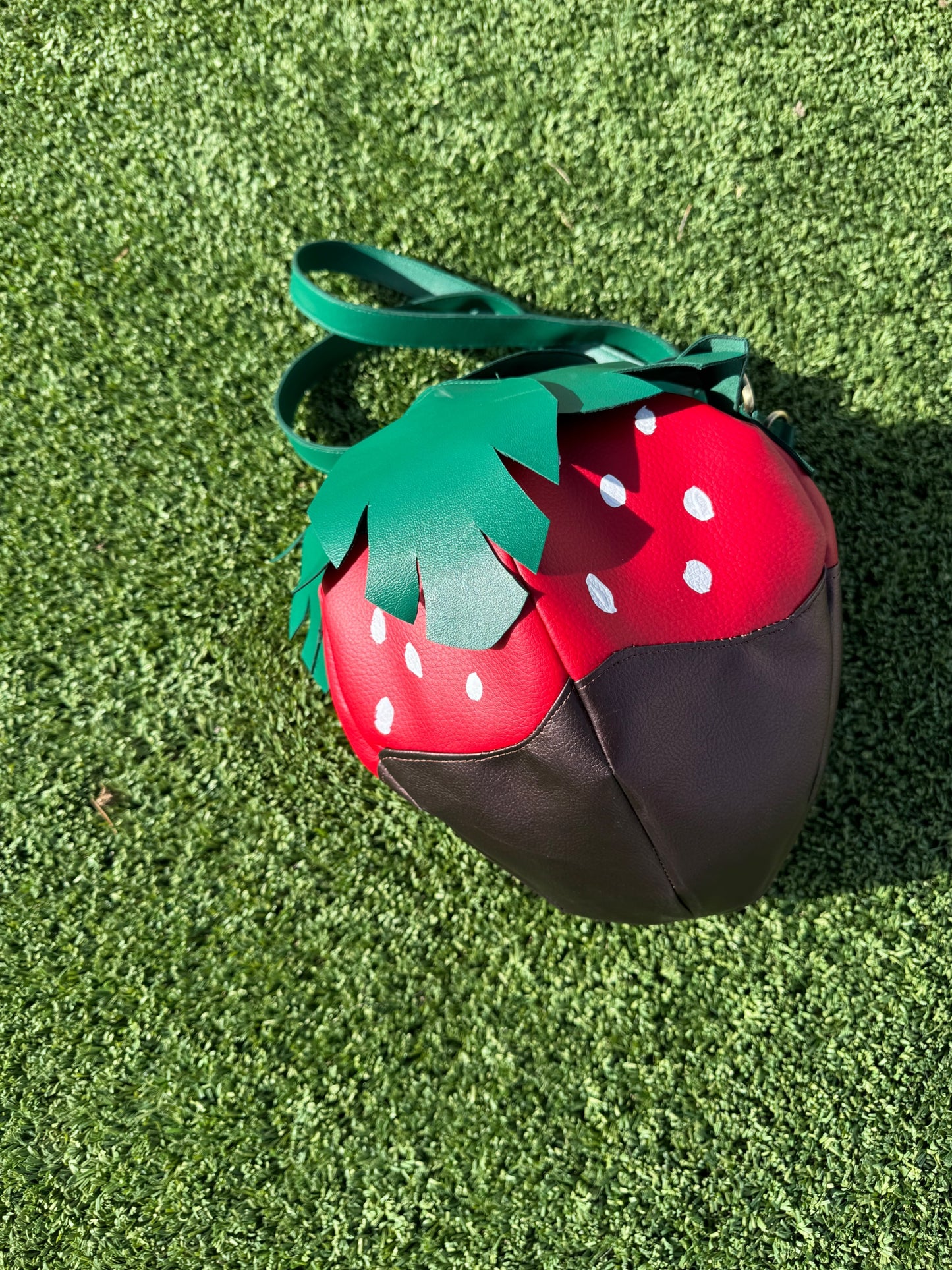 Chocolate Covered Strawberry Purse PDF Sewing Pattern