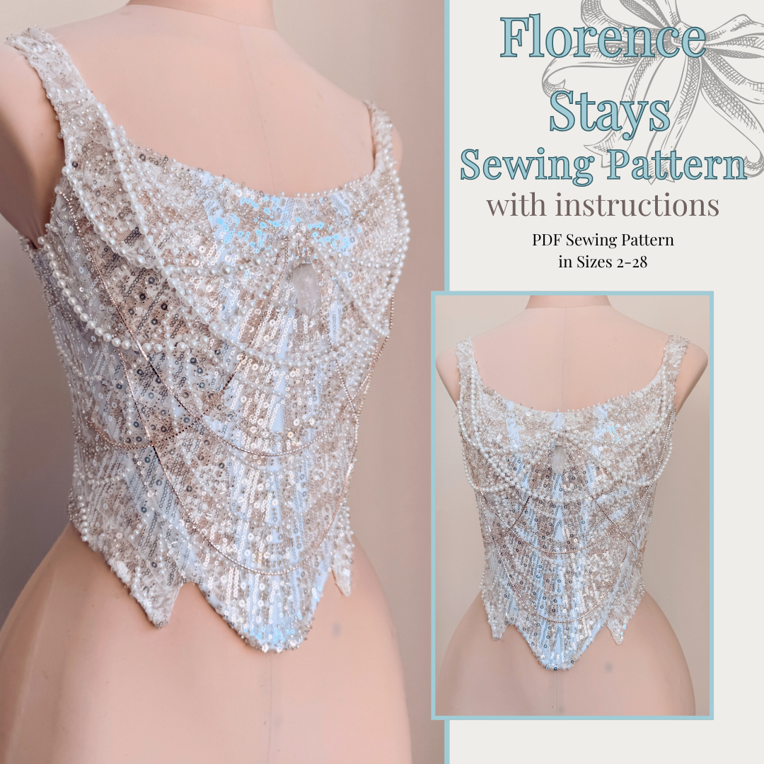 The Florence Stays PDF Sewing Pattern