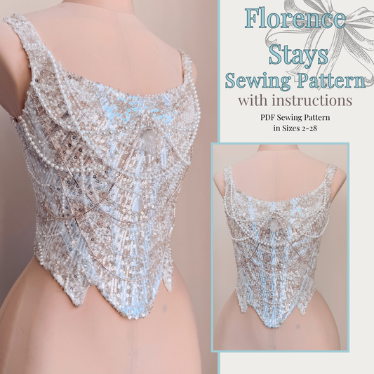 The Florence Stays PDF Sewing Pattern