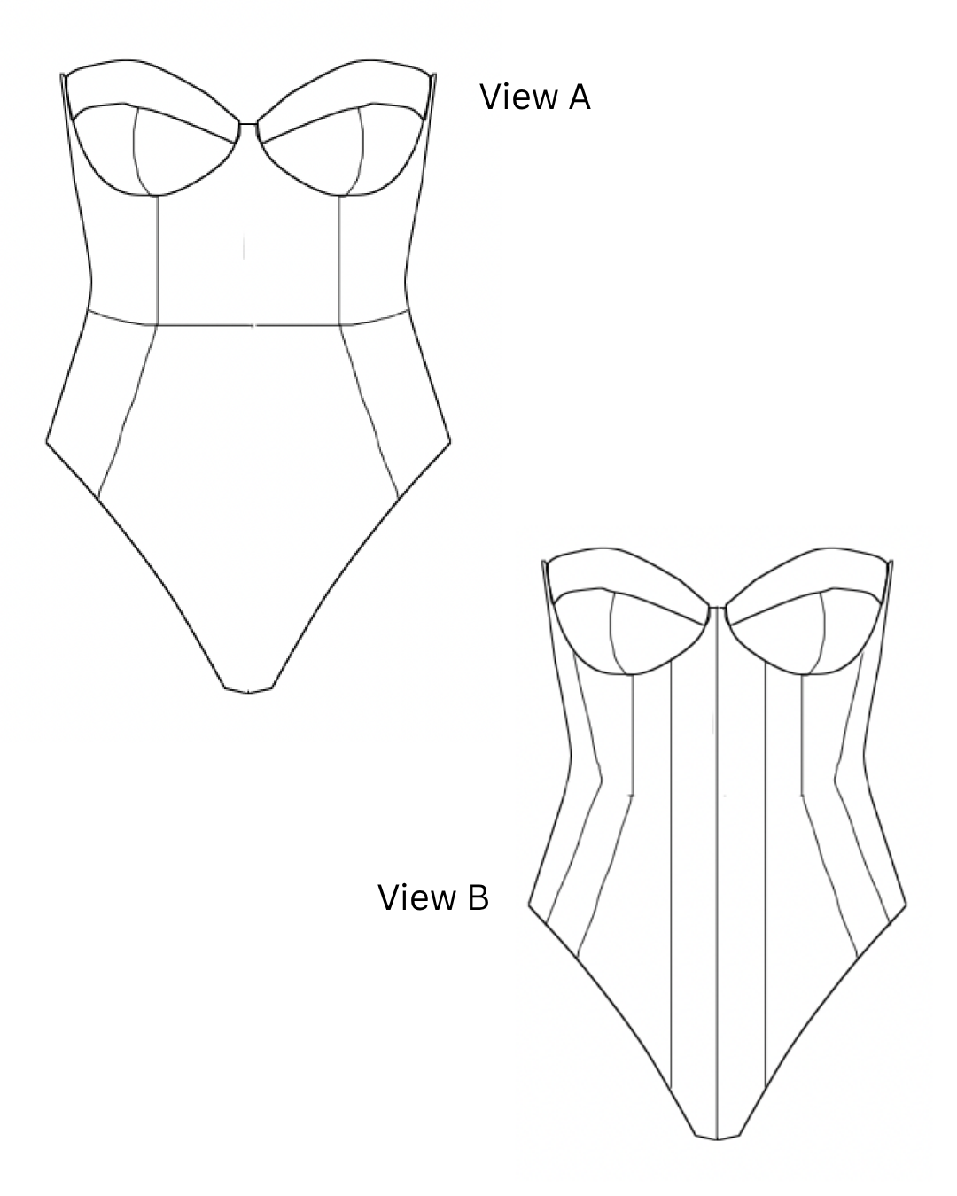 The Hero Suit PDF Sewing Pattern Bodysuit/Bunnysuit Sizes 2-28 Video Tutorial Included!