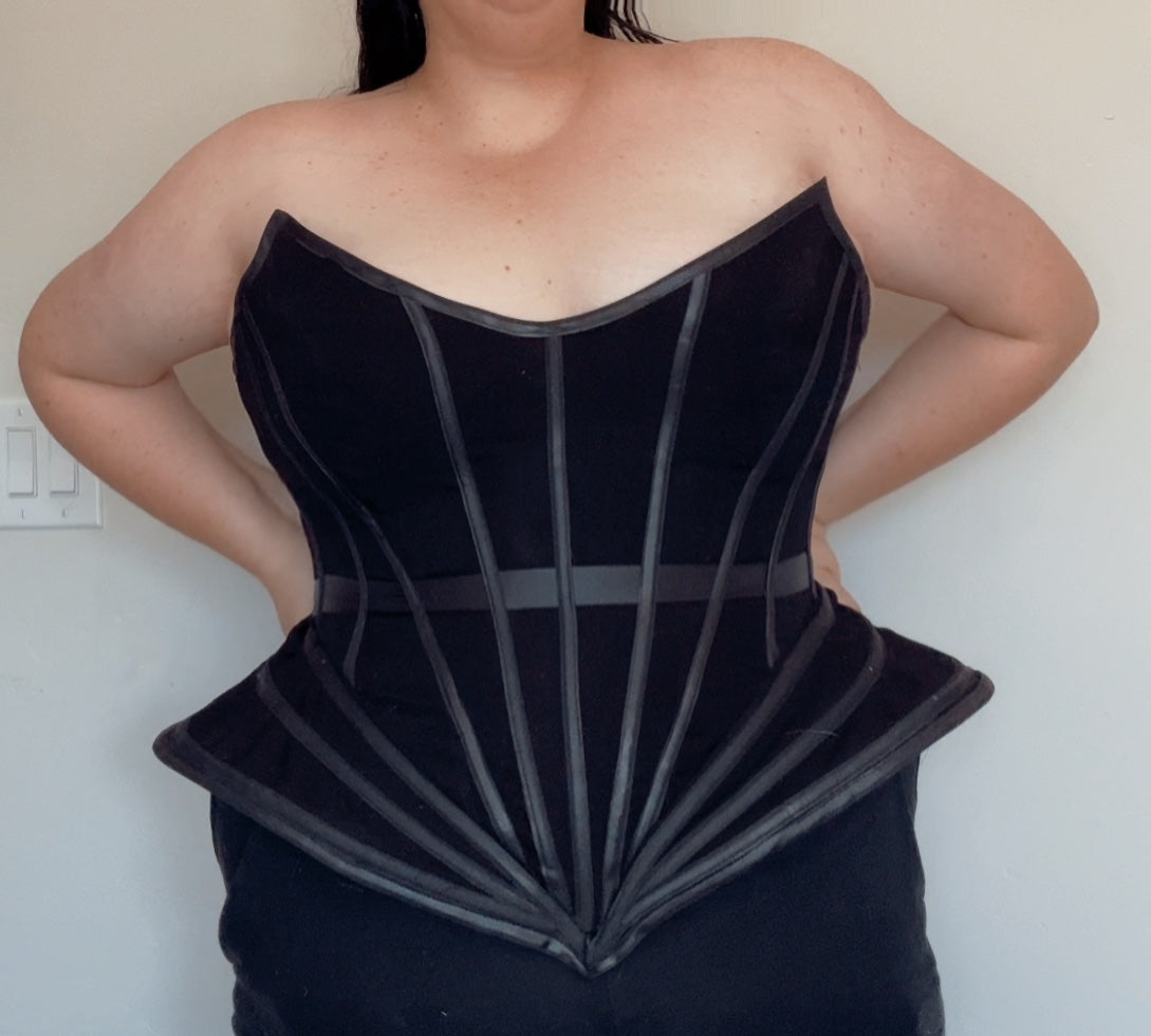 The Isadora Corset PDF Sewing Pattern