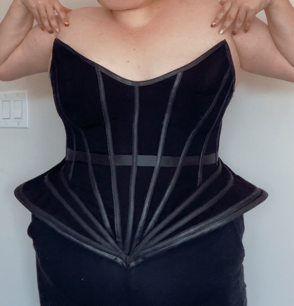 The Isadora Corset PDF Sewing Pattern
