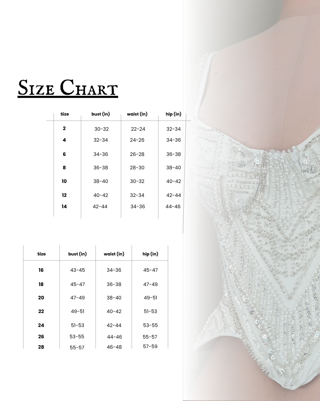 Anthea Corset Sewing Pattern PDF | Sizes 2-28 Video Tutorial Included!