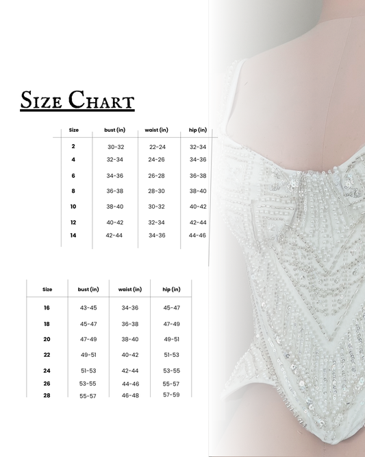 Anthea Corset Sewing Pattern PDF | Sizes 2-28 Video Tutorial Included!