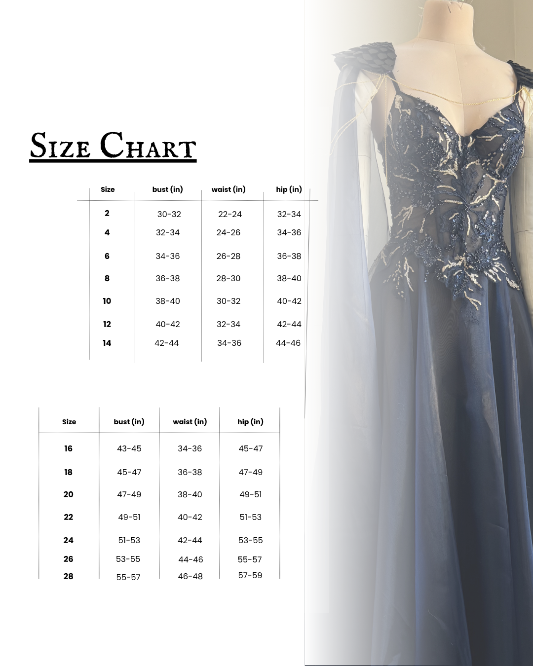 Becca Gown Sewing Pattern PDF Sizes 2-28 with Video Tutorial
