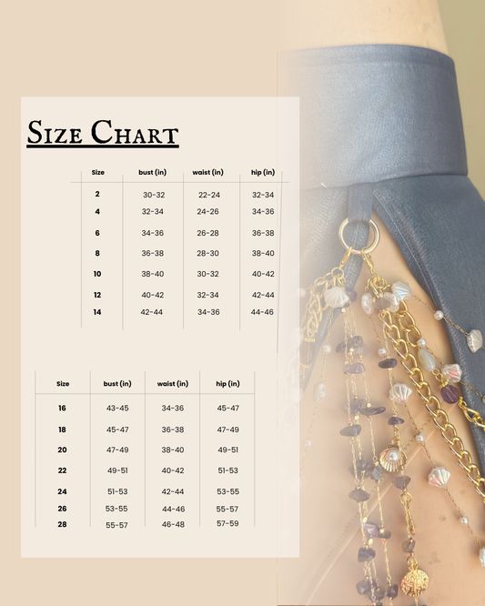 The Calypso Double Slit Skirt PDF Sewing Pattern Sizes 2-28 Video Tutorial Included!
