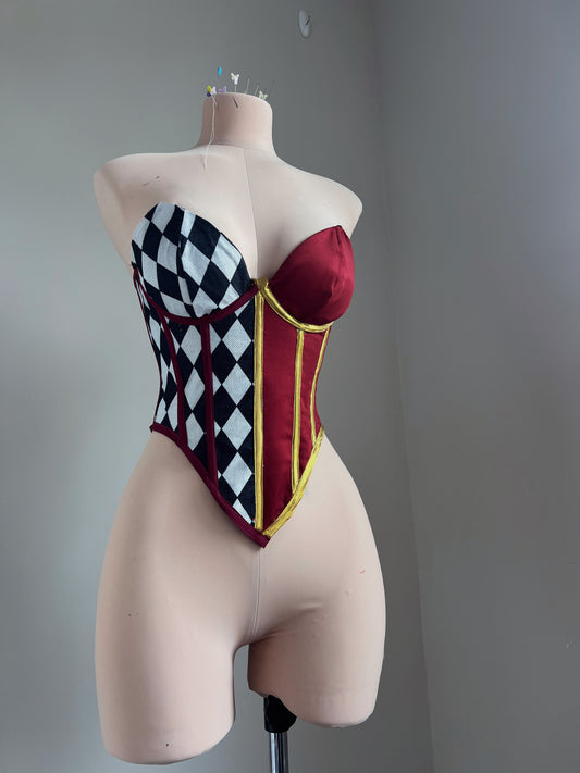 The Jester Corset PDF Sewing Pattern | US Sizes 2-28 Video Tutorial included!
