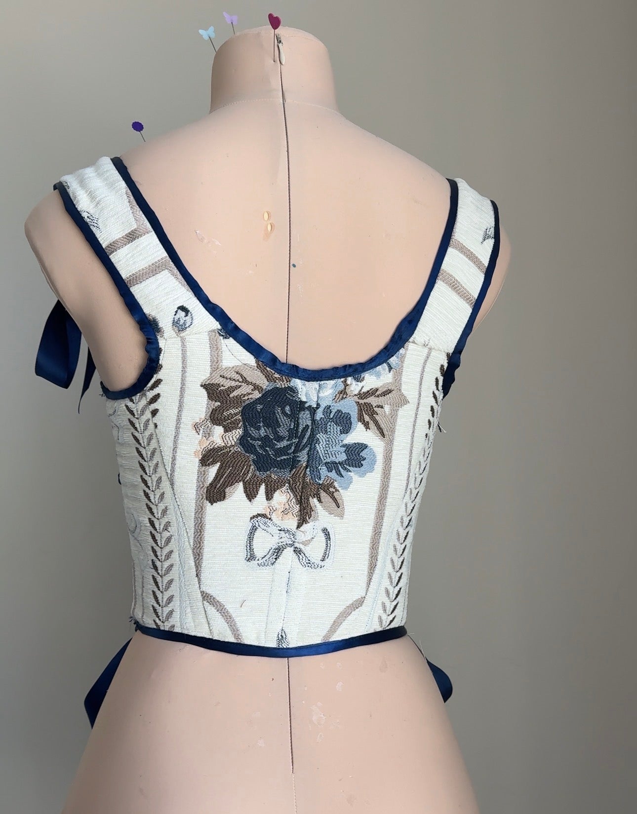 Kendra Corset Top Sewing Pattern PDF Sizes 2-28 | Upcycle Video Tutorial included