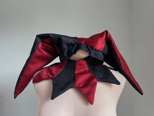 Jester Hat and Collar PDF Sewing Pattern | One Size Video Tutorial Included!