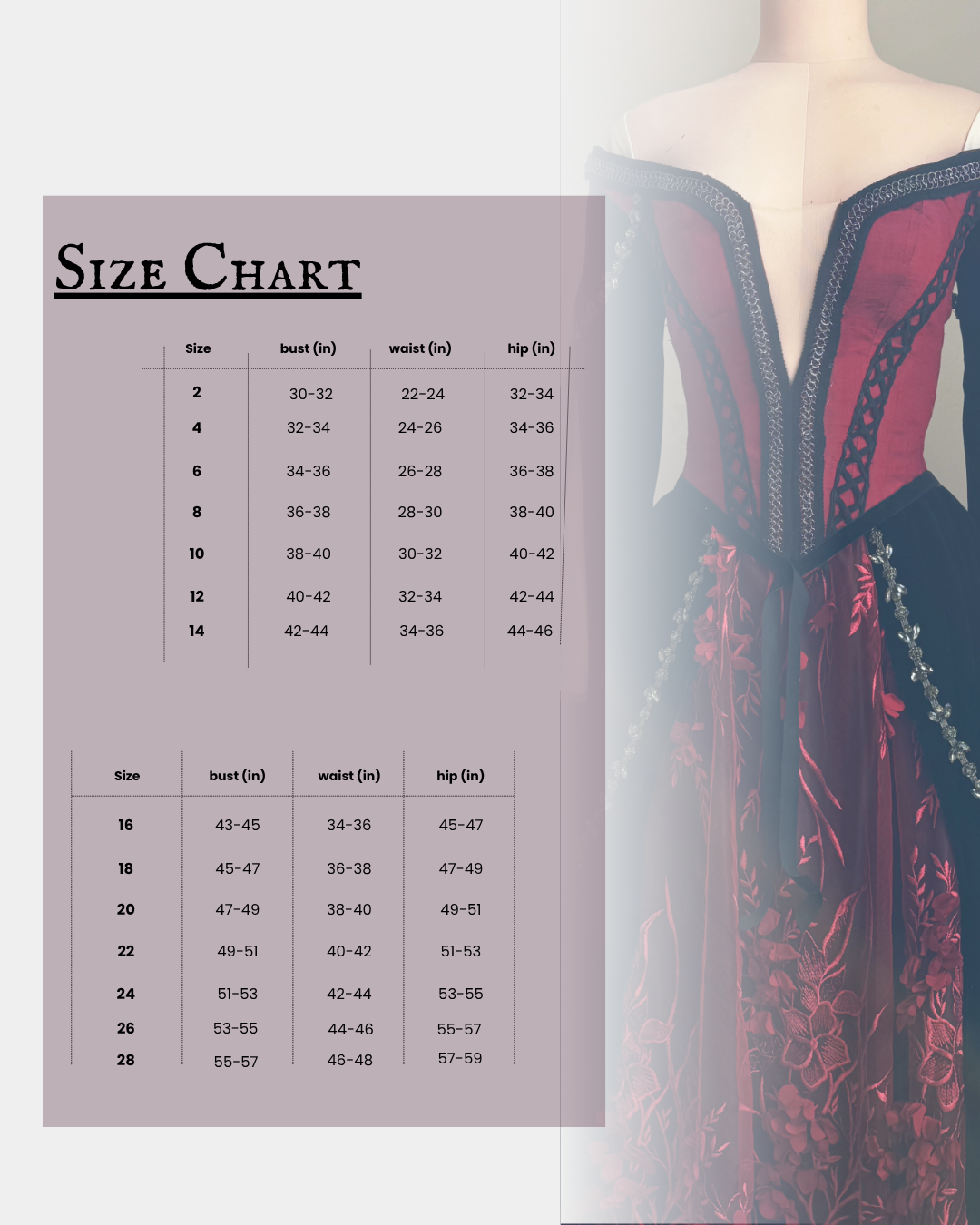 Sorceress Dress PDF Sewing Pattern With Video Tutorial Sizes 2-28